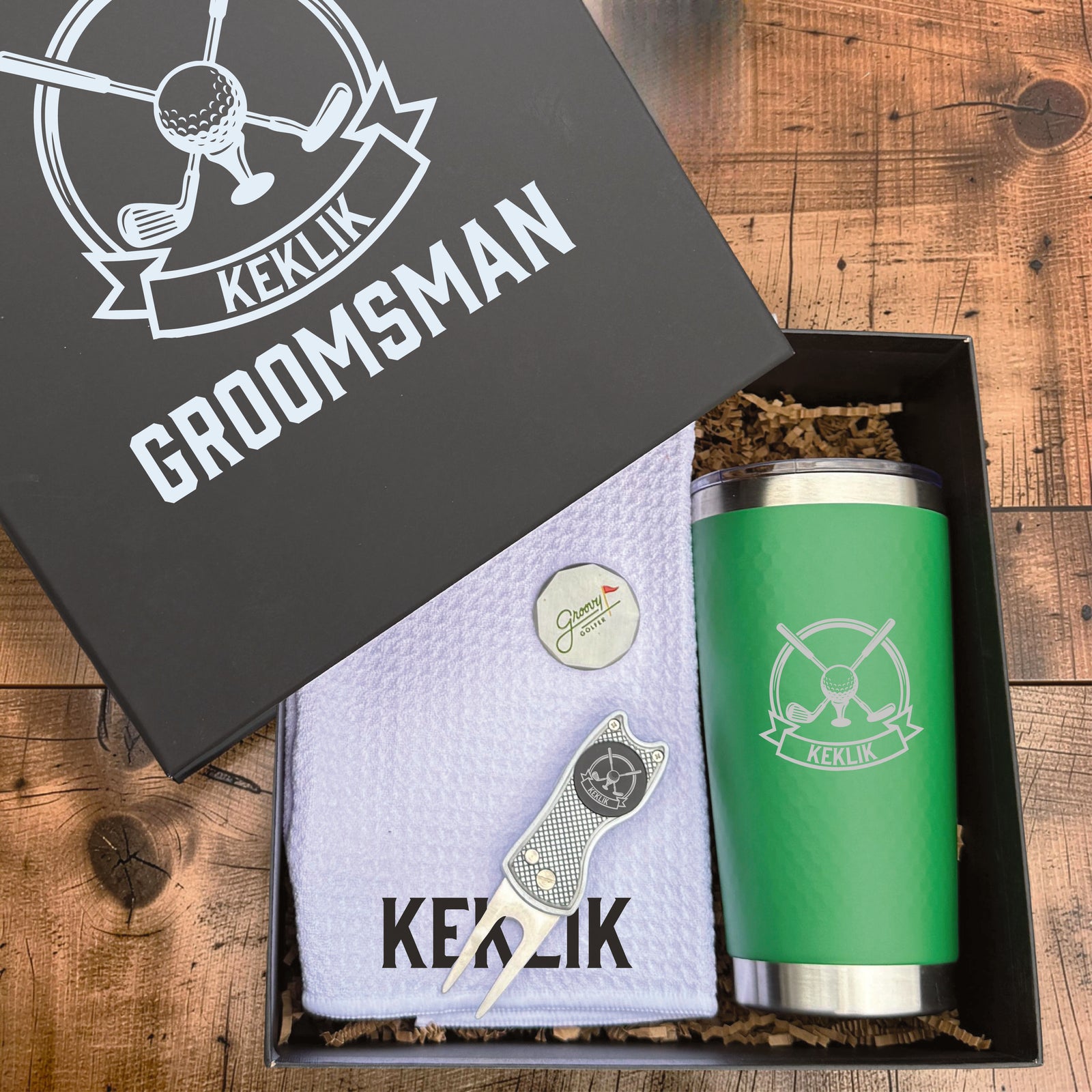 The Scratch Groomsman Gift Set