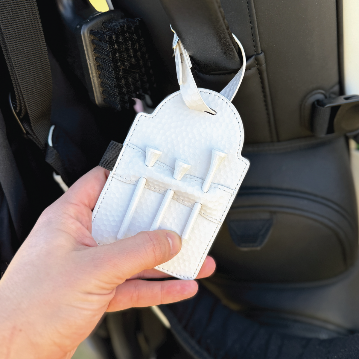 “All Over the Place” Golf Bag Tag