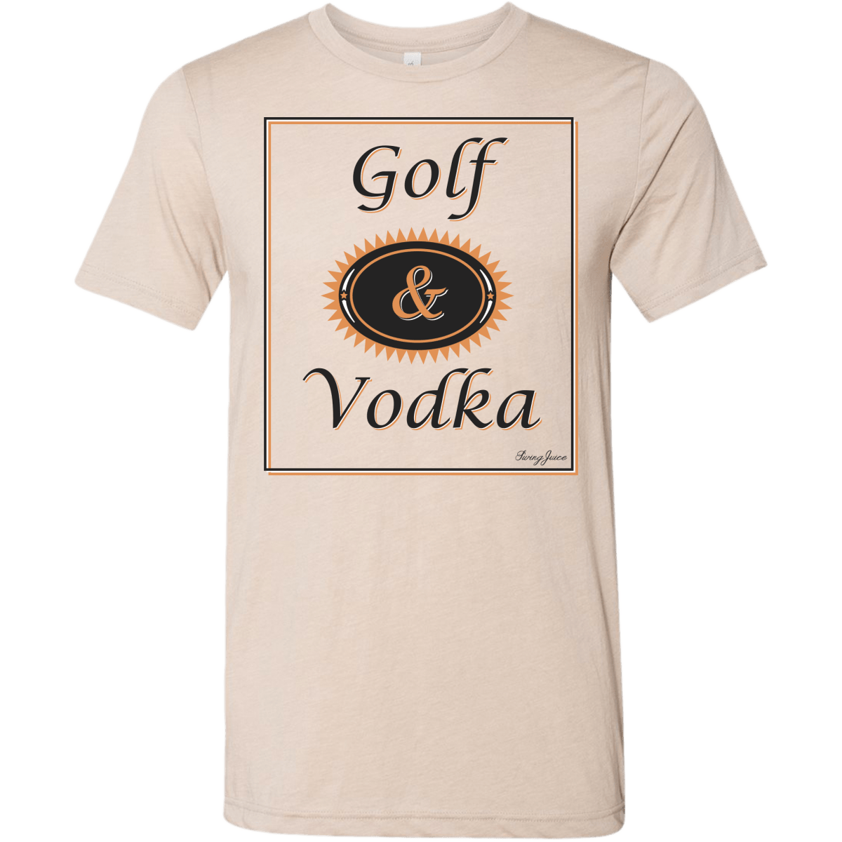 Golf Craft Vodka Unisex T-Shirt - Soft cotton tee for golf enthusiasts