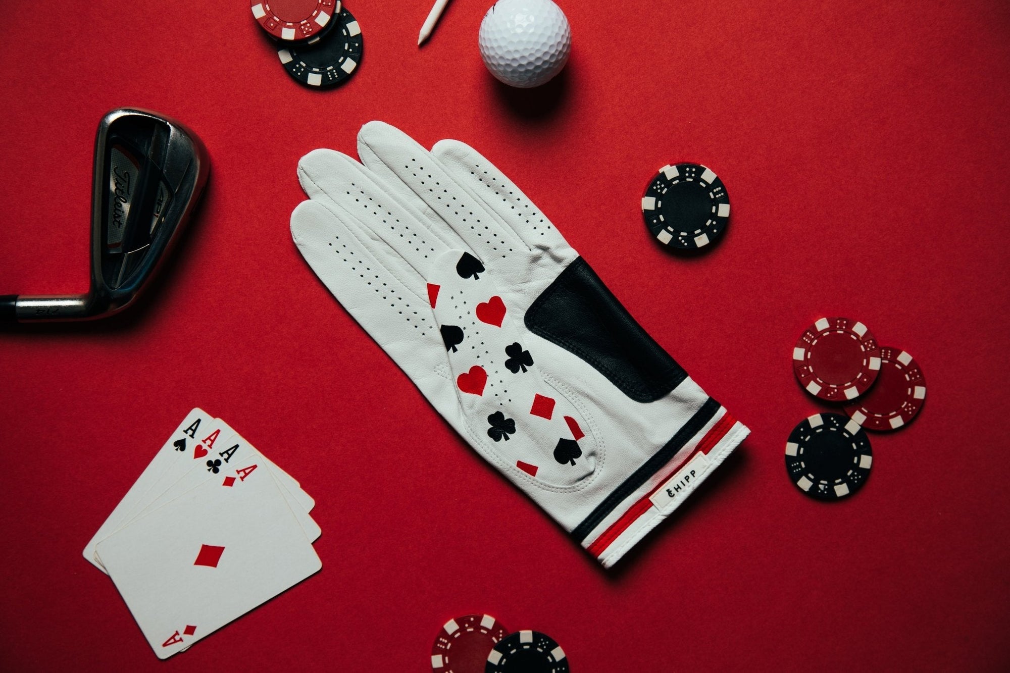 Texas Hole'em Golf Glove