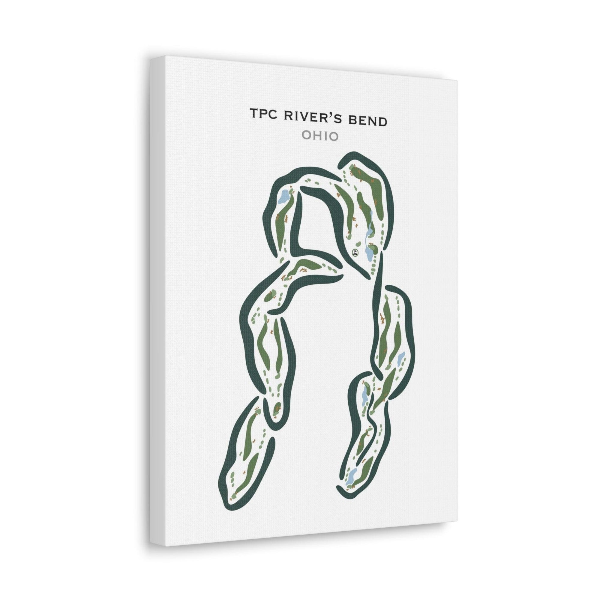 TPC River's Bend, Ohio - Printed Golf Courses
