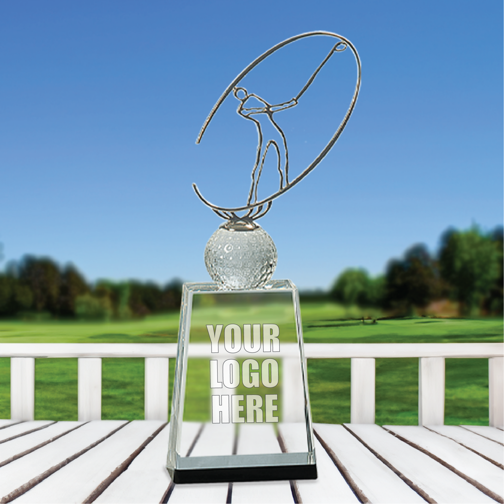Golf Swing Trophy