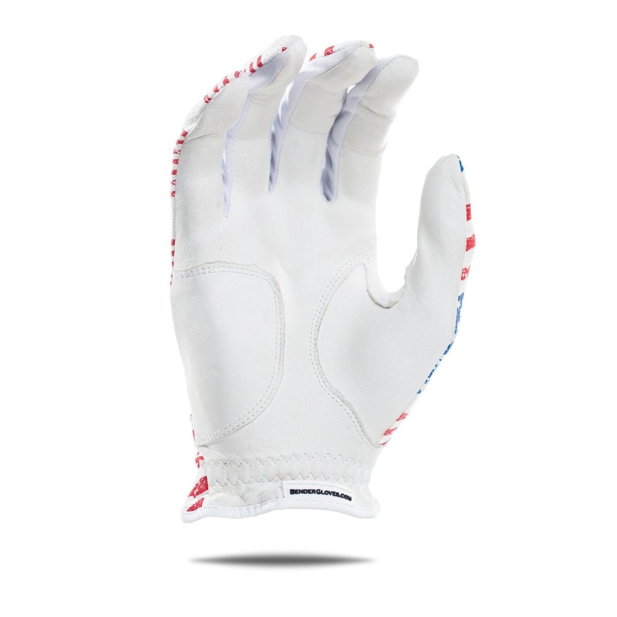 Great Golf Gloves - American Flag - Men's Left Handed ventilation Golf Gloves (D17)(4AC1)