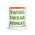 Swing Swear Repeat Mug