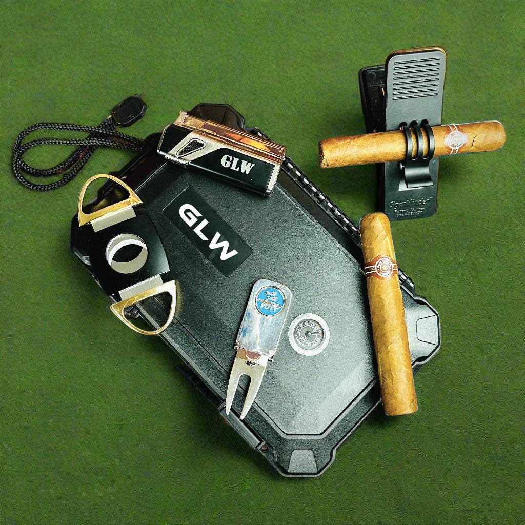 Golf &amp; Cigar Gift Set