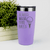 Light Purple golf tumbler Always Wash Your Balls