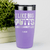 Light Purple Golf Tumbler With Baby Got Back Design