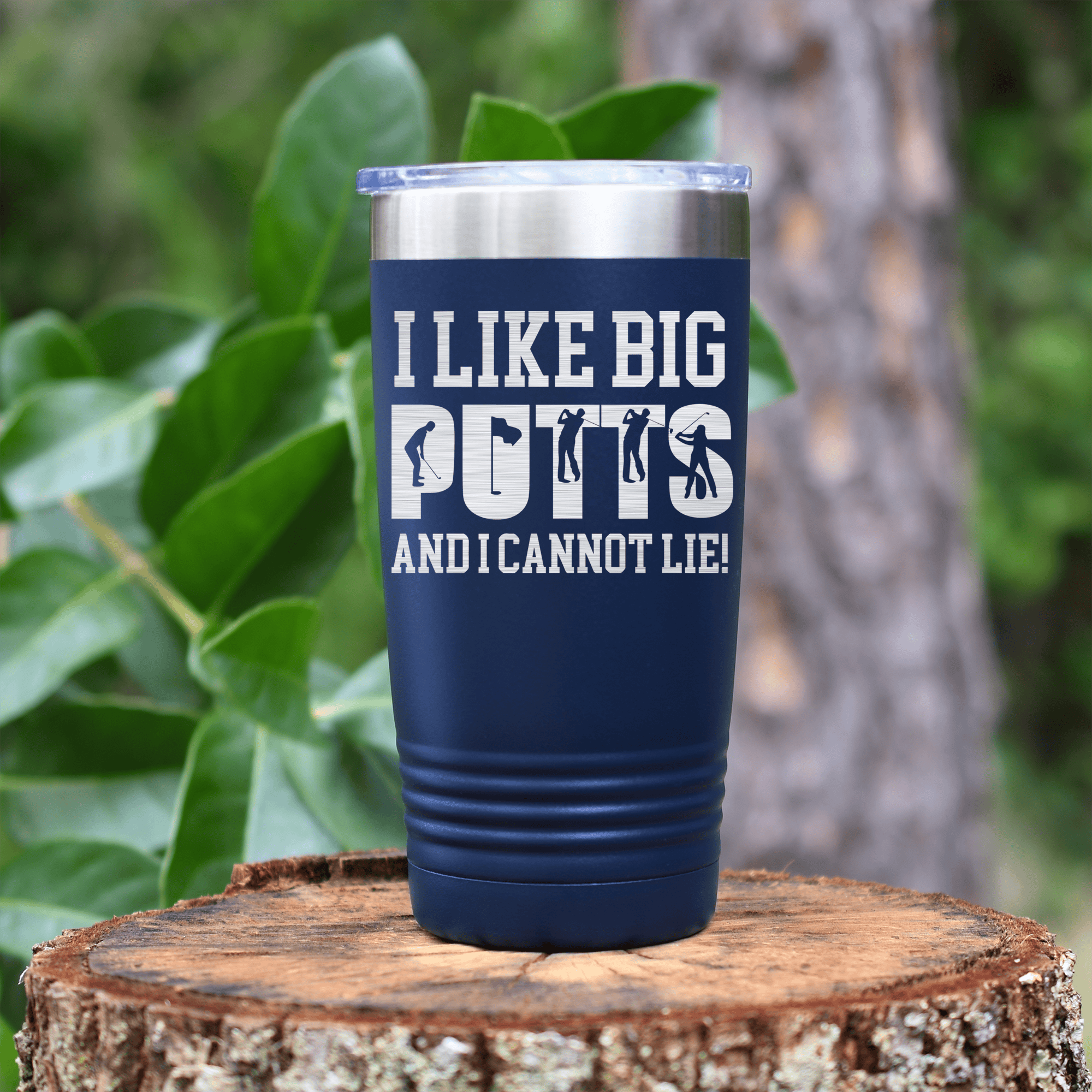 Navy golf tumbler Baby Got Back