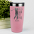 Salmon Golf Tumbler With Best Dad By Par Design