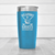 Light Blue golf tumbler Best Weapons