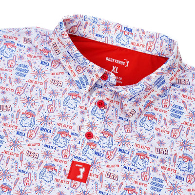 'Merica Golf Polo