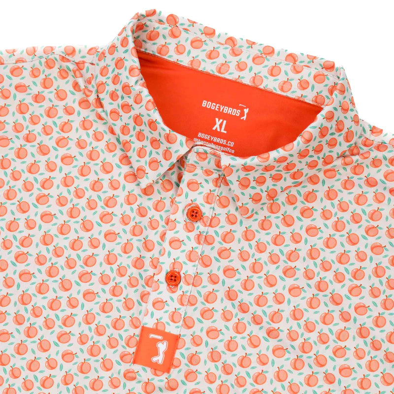 Georgia Peach Golf Polo