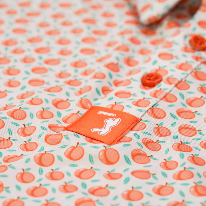 Georgia Peach Golf Polo