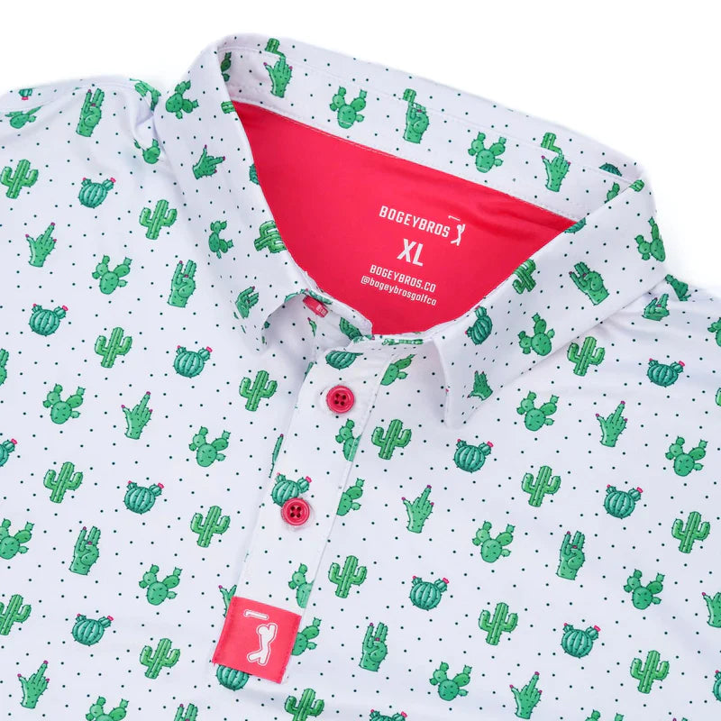 Prick-Ly Pear Golf Polo