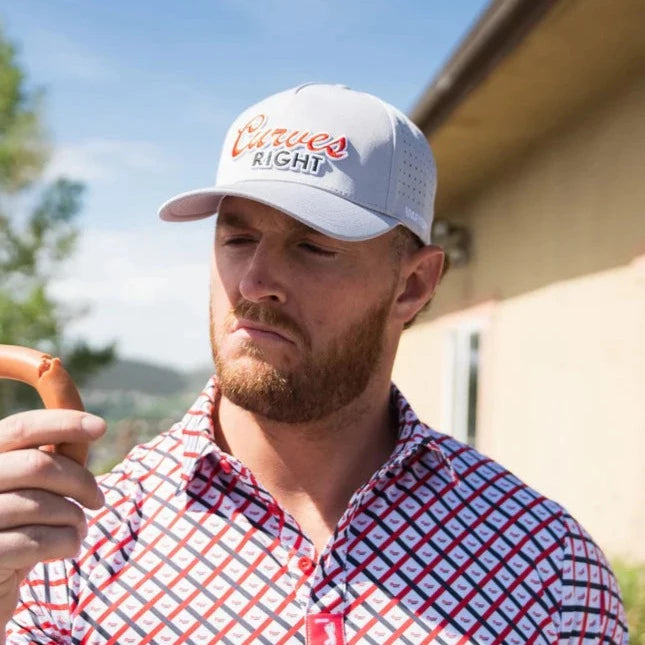 Curves Right Performance Golf Hat