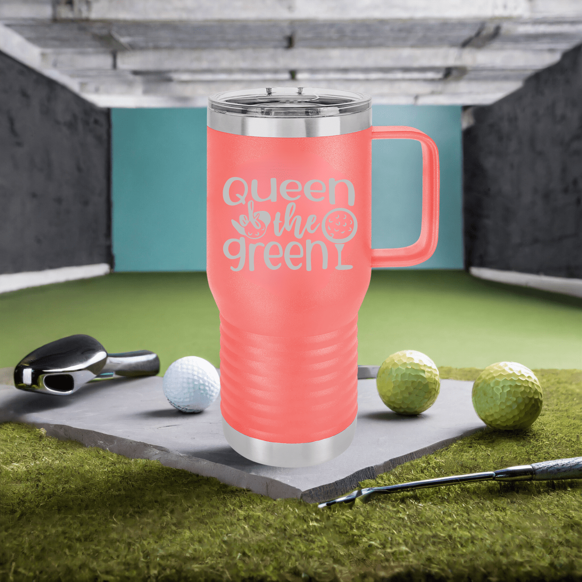Mom&#39;s Tee Time Treasure Tumbler