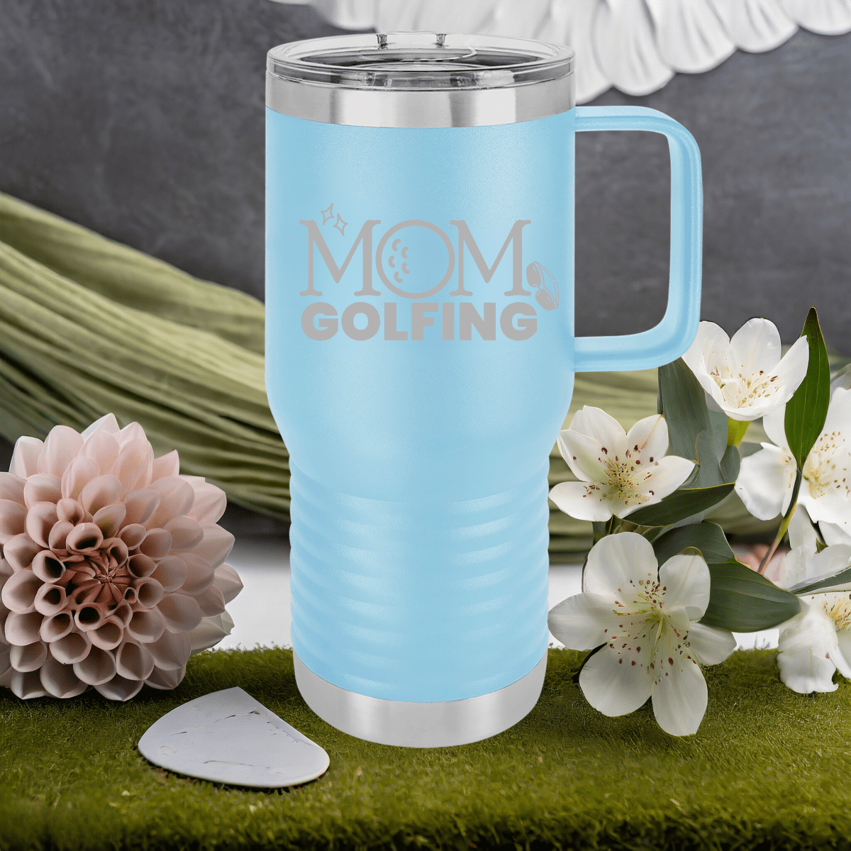 Mom's Tee Time Treasure Tumbler