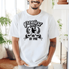 White Mens T-Shirt With Greatest Dad By Par Design