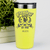 Yellow Golf Tumbler With Greatest Dad By Par Design