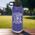 Purple golf water bottle Greatest Dad By Par