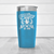 Light Blue golf tumbler Greatest Mom By Par