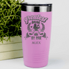 Pink Golf Tumbler With Greatest Mom By Par Design