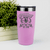 Pink golf tumbler Greatest Mom By Par