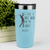 Teal Golf Tumbler With Grip On My Shaft Design