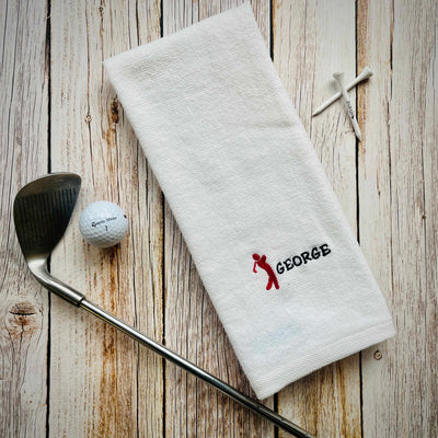 Groovy Golfer Customized Golf Towel