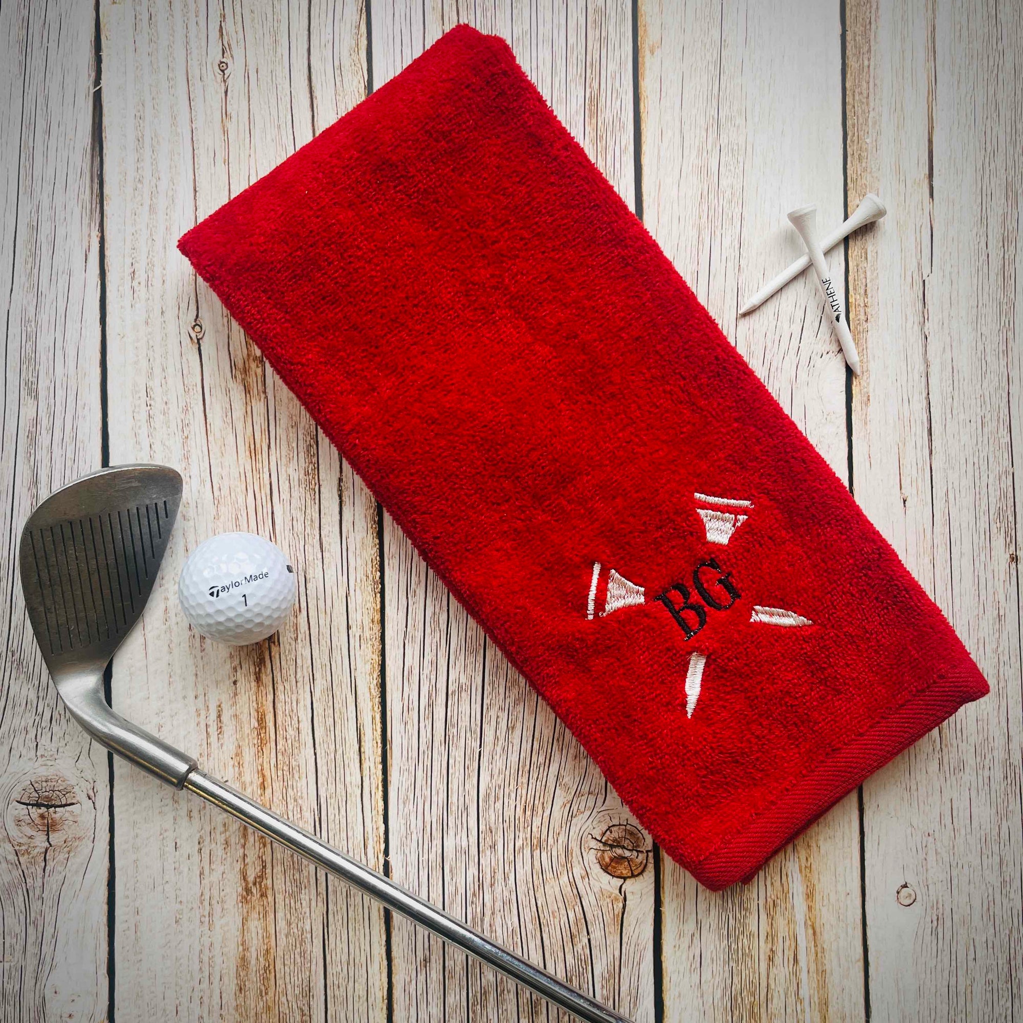 Personalized Golf Towel - Monogrammed Golf Towel