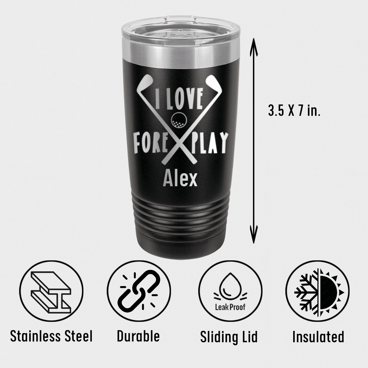 I Love Foreplay Tumbler