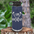 Navy golf water bottle I Love Foreplay