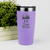 Light Purple golf tumbler Id Tap That