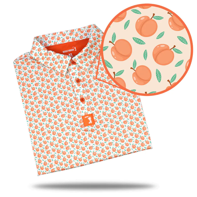 Georgia Peach Golf Polo