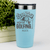 Teal Golf Tumbler With Less Talk More Golf Design