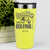 Yellow Golf Tumbler With Less Talk More Golf Design