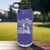 Purple golf water bottle Less Talk More Golf