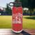 Red golf water bottle Less Talk More Golf