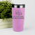 Pink golf tumbler Life Is A Game