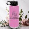 Light Purple golf water bottle Life Is A Game