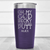 Purple Golf Tumbler With Look At Her Putt Design