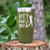 Military Green golf tumbler Par Tee Time