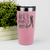 Salmon golf tumbler Par Tee Time