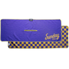 Purple & Yellow Tailgate Golf Towel
