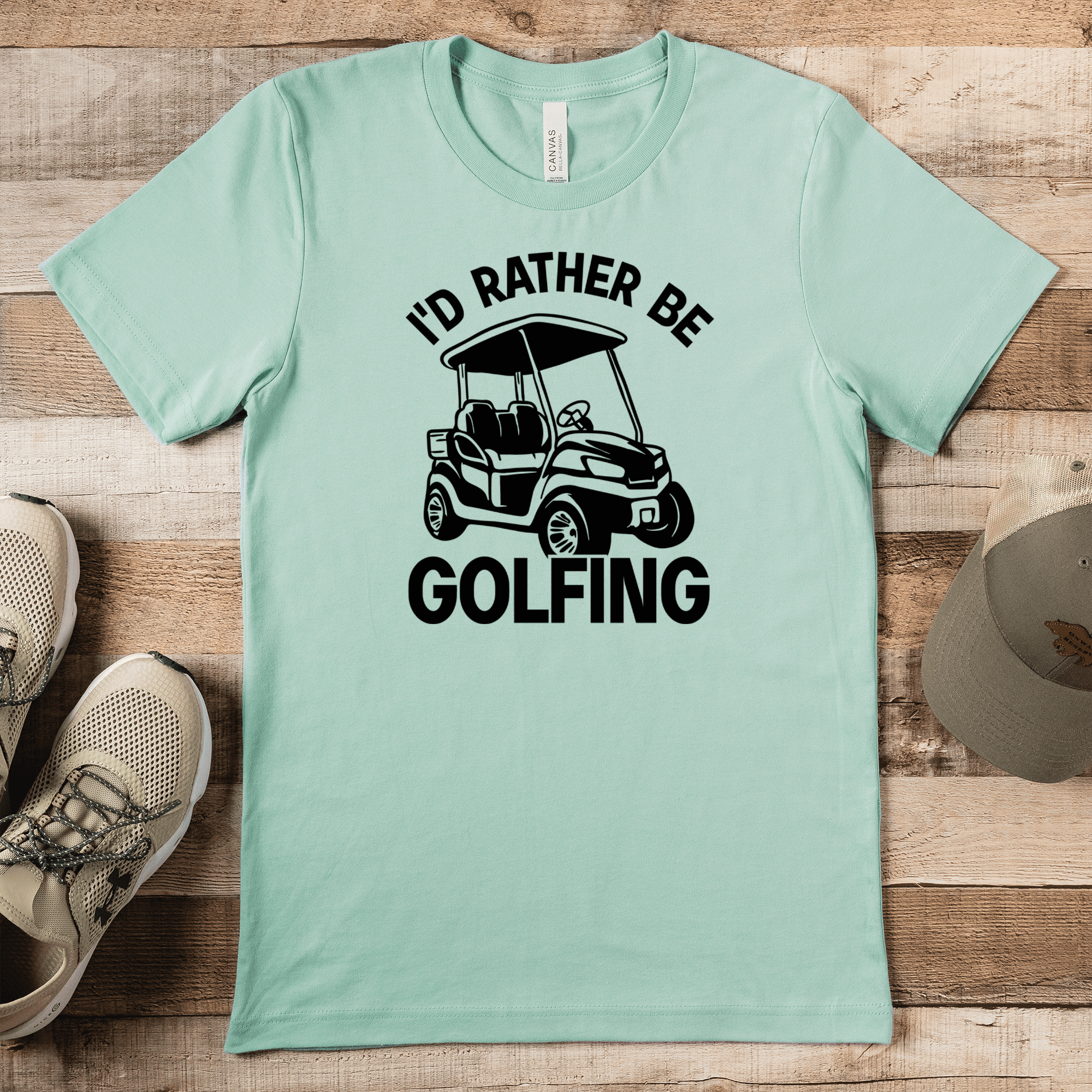 Rather Be Golfin Mens T Shirt
