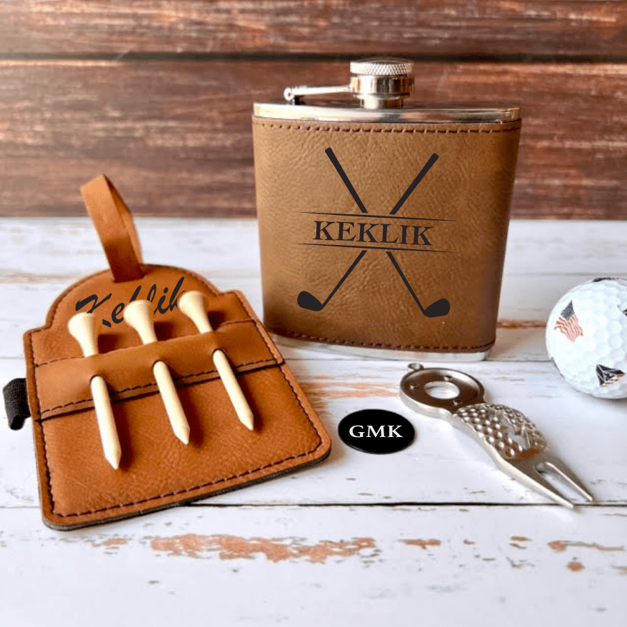 Custom Golf Gift Set for Drink Lovers