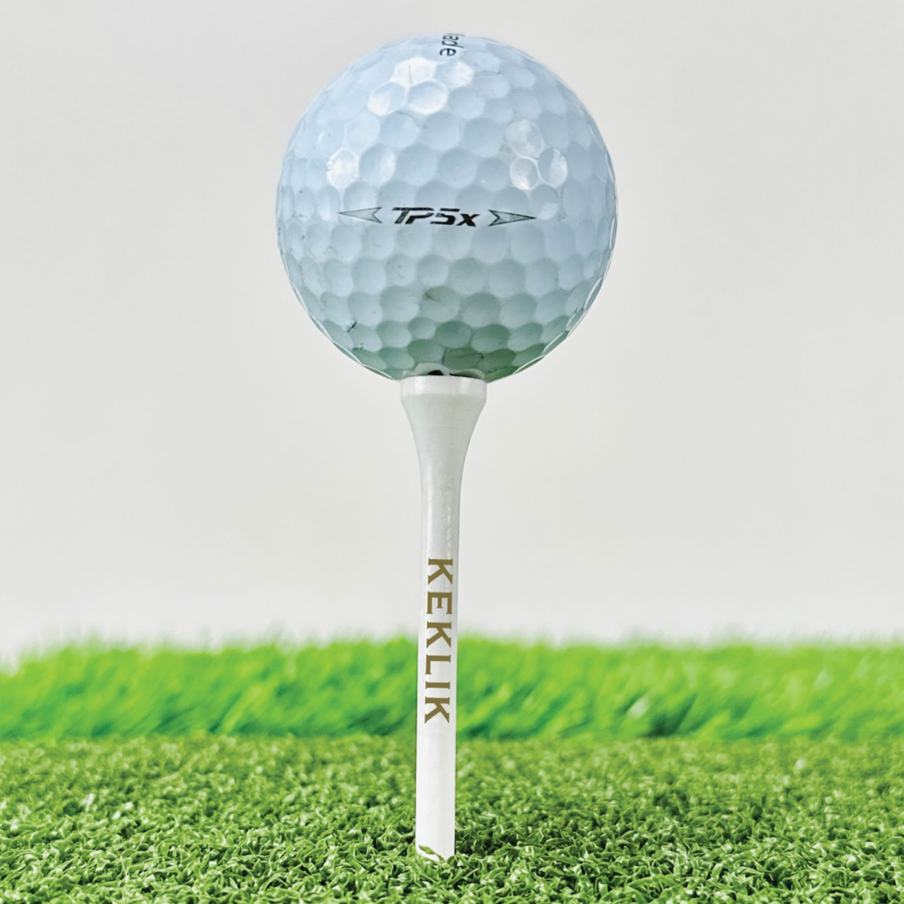 Personalized wooden golf tees with custom engraving