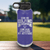Purple golf water bottle Send Me Golfing