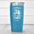 Light Blue Golf Tumbler With Sip And Swing Design