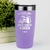 Light Purple Golf Tumbler With Sip And Swing Design